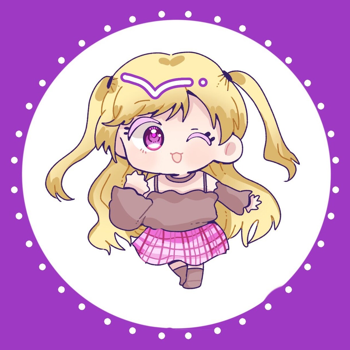 最短納品3日~！✎きゅるんとしたミニキャラかきます 個人様やVTuber様大歓迎…！1000円~描きます！ イメージ3
