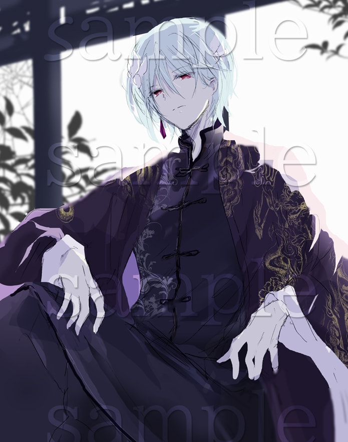 1枚絵イラスト描きます 色気のある雰囲気が得意です*お気軽にご相談ください イメージ2