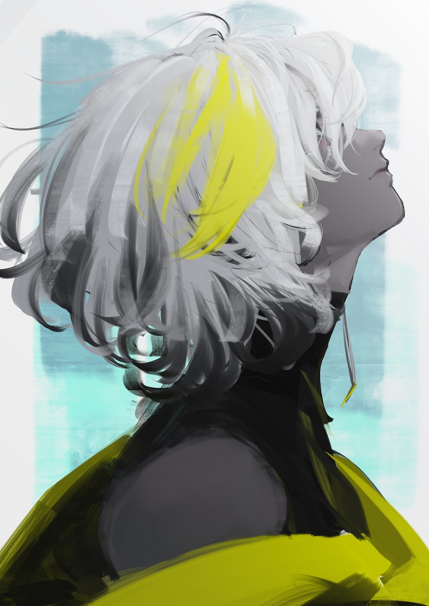 透明感と存在感のあるイラストをお描きいたします SNSアイコン･一枚絵等を主に受け付けております。 イメージ5