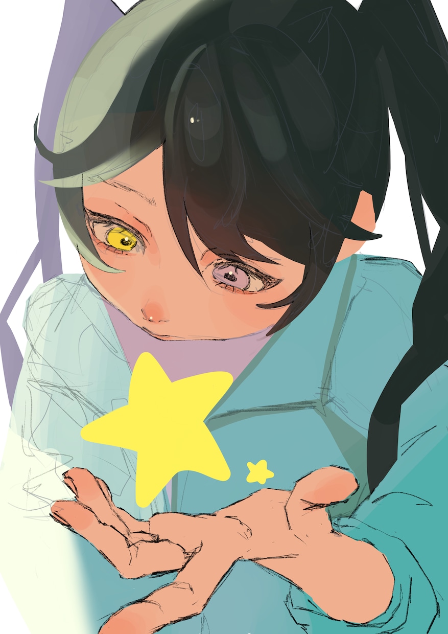 人物のイラストを描きます シンプル、ポップな色味のイラスト！ イメージ2