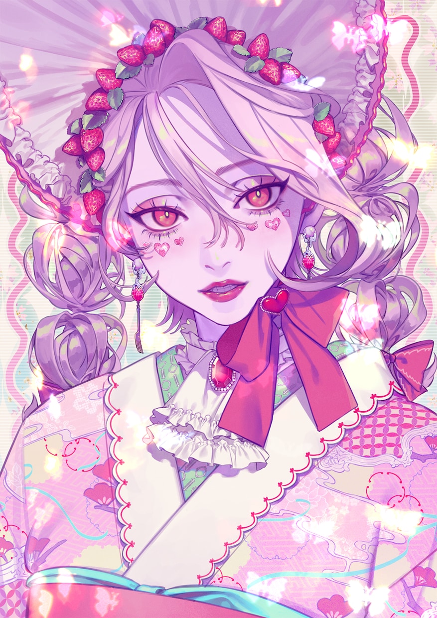 アイコン、一枚絵、立ち絵、イラスト描きます イリアム、サムネ、歌ってみたも イメージ8