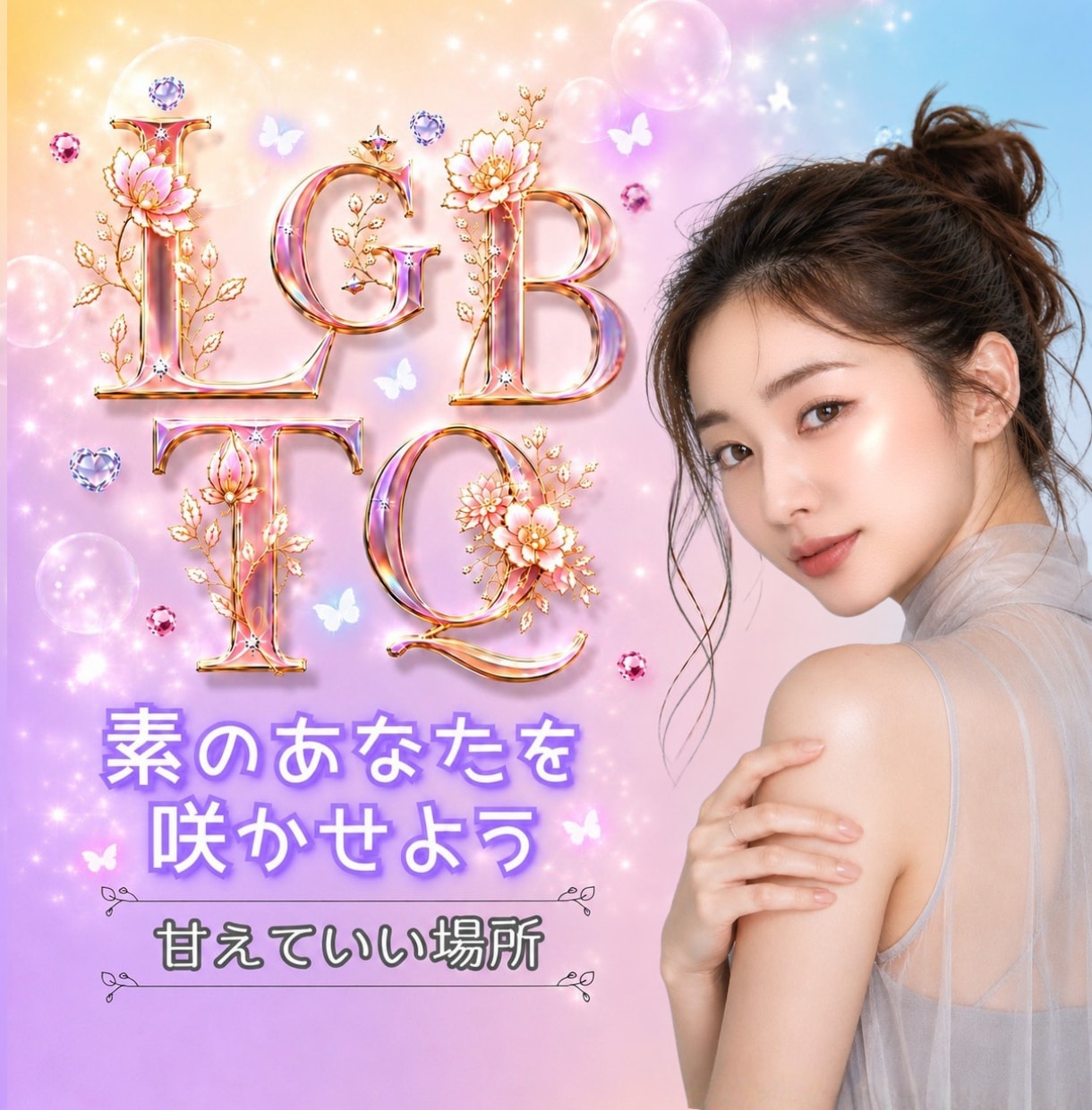 女性・LGBTQ限定❤あなたの心を全部✨解放します お姉さん的癒し欲しい方✨この内容大丈夫？な話もノンケ女性も○ イメージ1