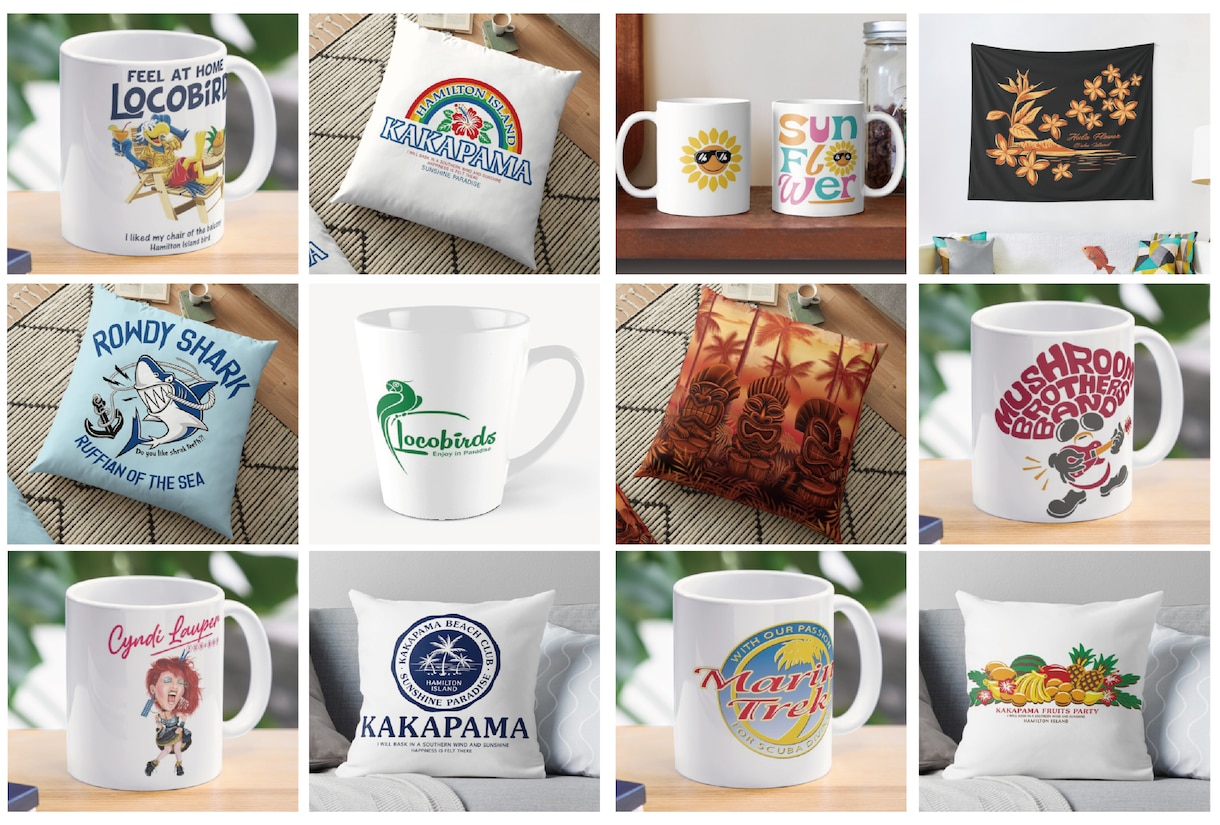 グラフィックアーティストがグッズデザインします イベント用・販売用のオリジナルデザインを承ります。 イメージ1