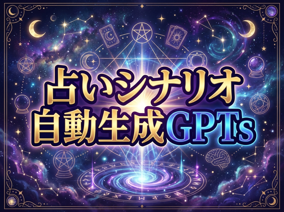 AI副業▶︎占い結果の自動生成GPTsご提供します 3分でリピ促進の占い結果を生成！タロット・数秘術など全対応 イメージ1