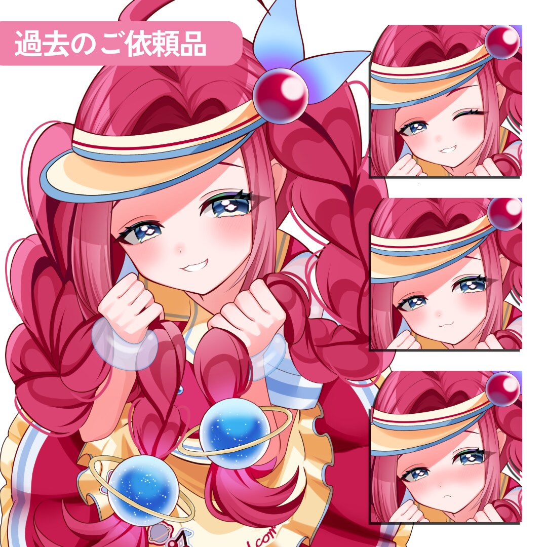 アニメ塗りでかわいいキャラクターイラスト制作します あざと可愛い女の子のイラストを制作いたします✨ イメージ2