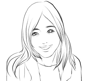 原型を生かした美しい似顔絵制作します リアルタッチよりの似顔絵アイコン。SNSアイコンにどうぞ イメージ4