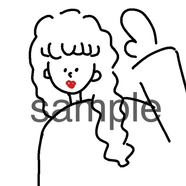 お試し価格！最短当日！似顔絵描きます SNS・ブログなどアイコンや名刺などの似顔絵に是非.。o○ イメージ1