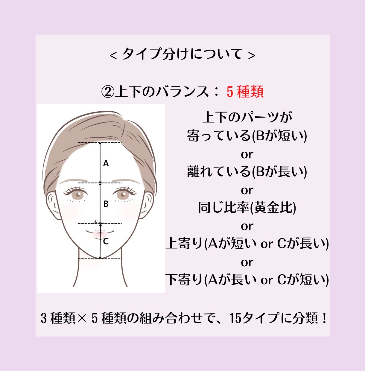 お顔のパーツ配置を分析！似合うメイクを提案します ◆イメージコンサルタントがメイクのお悩みを解決します！ イメージ6