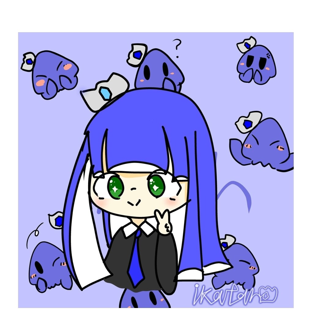 イカちゃんですます そこらへんにいるネコのオリジナルのイカちゃんです。 イメージ1