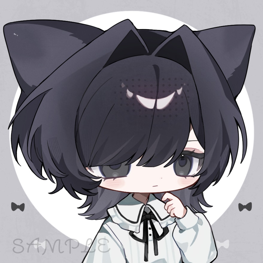 アイコン向けのちびキャライラストを作成します 細かく繊細なタッチのアイコンイラストをGET イメージ3