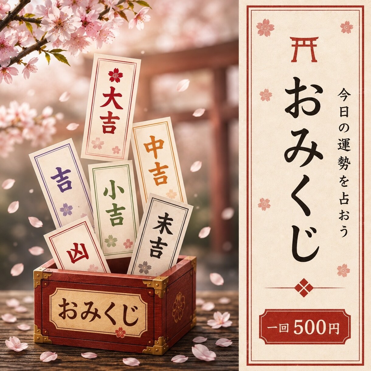あなた専用の開運おみくじを届けます 今のあなたに必要な運勢と開運メッセージをお届け イメージ1