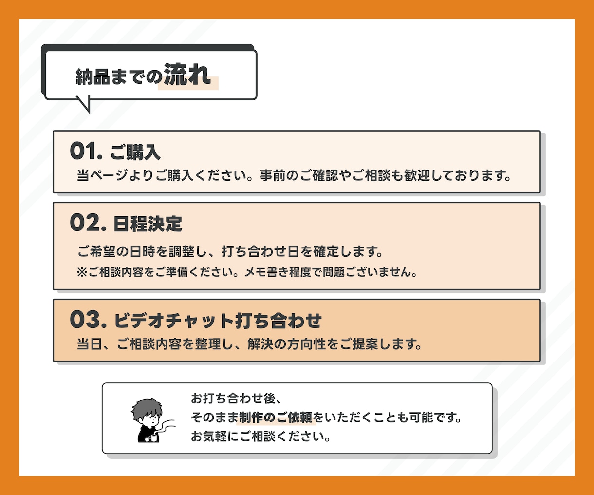 専門知識が無くてもOK！Web制作をサポートします クライアントワークや自社サイトのリニューアル、ドメインなど イメージ4
