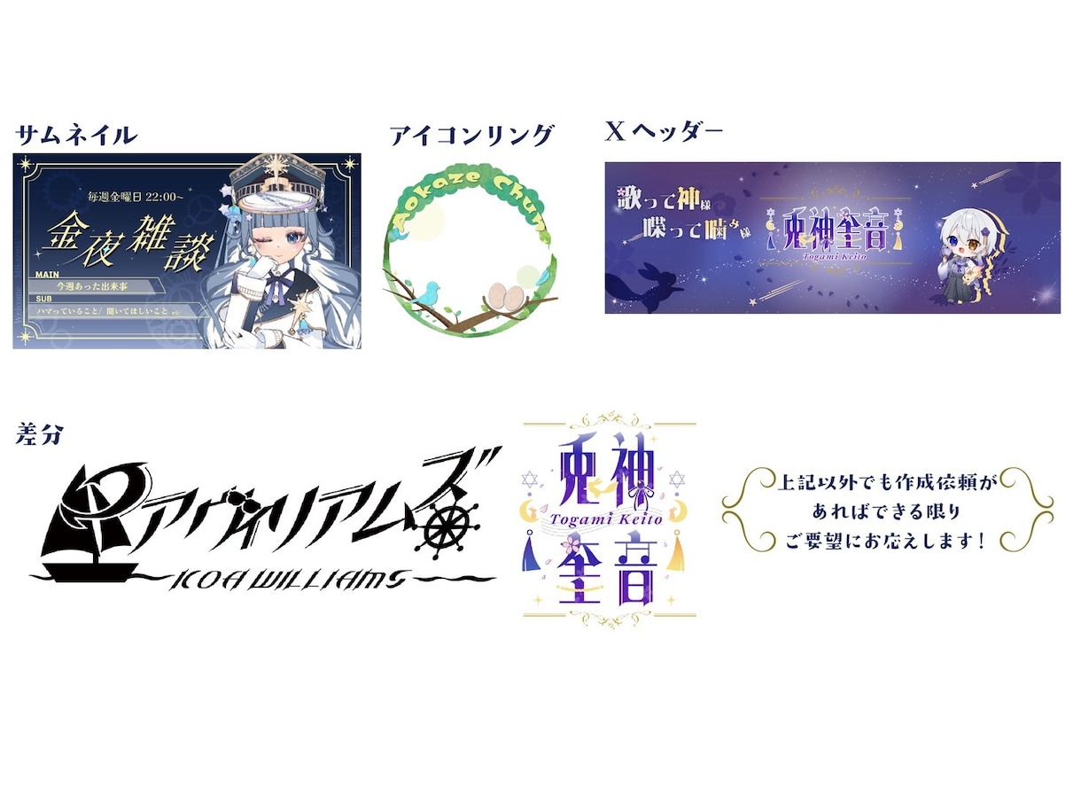 ロゴやシンボルマークをお作りします 初めての依頼で不安の方も歓迎！相談からOK！ イメージ2