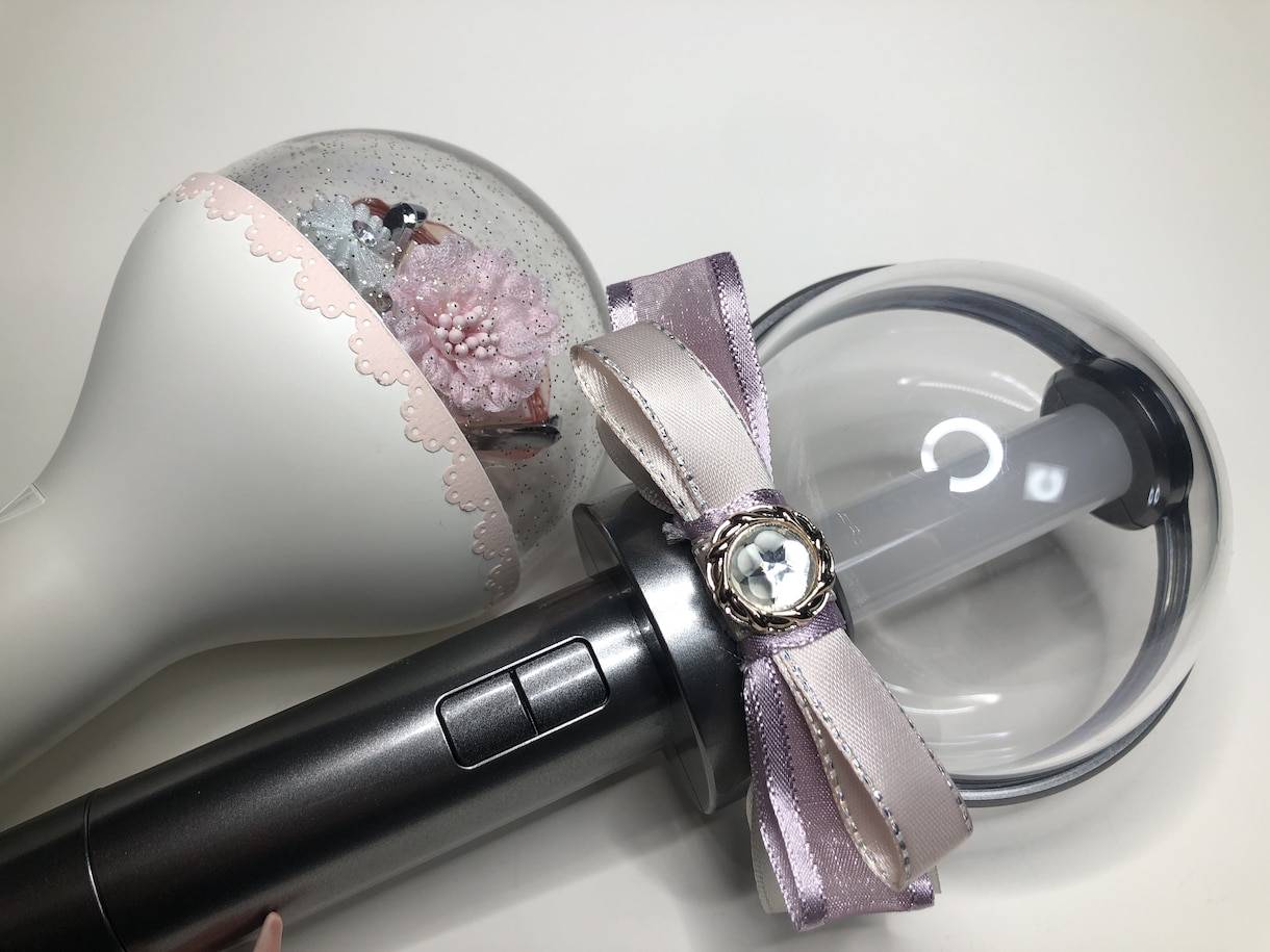 推しグッズ作成、カスタマイズします K-POP、アイドルのペンライト塗装、うちわ各種ケースの加工 イメージ2