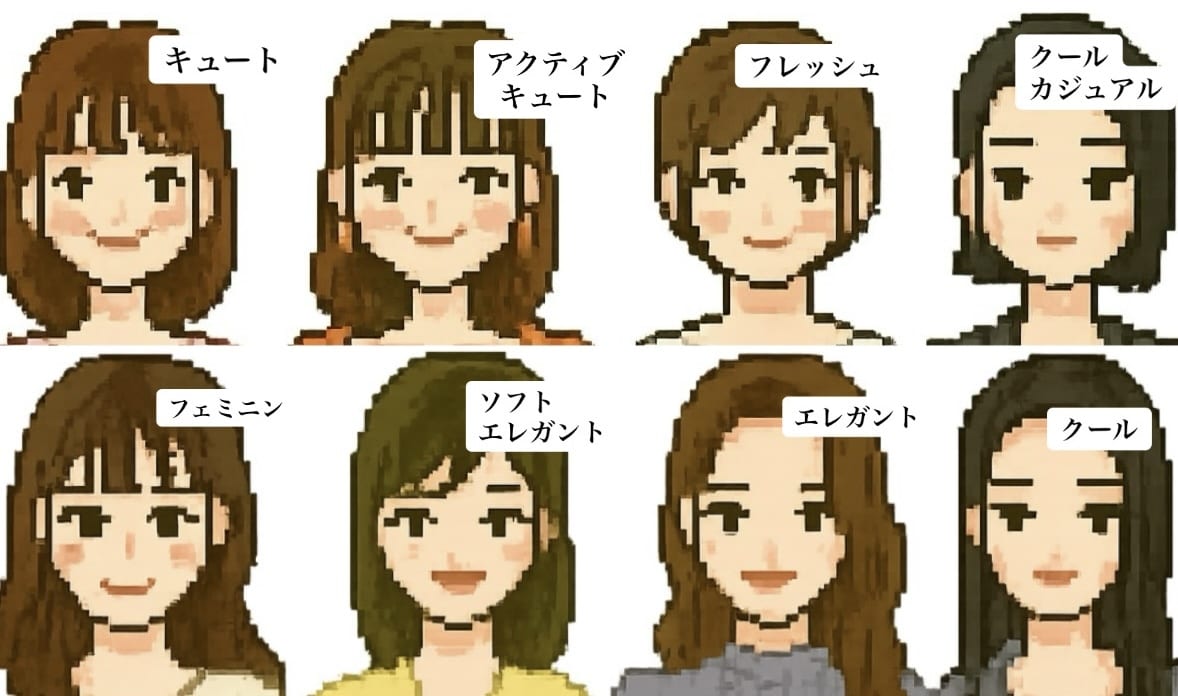 顔タイプ骨格診断パーソナルカラー16診断します ご自身の魅力に合ったヘアメイク･ファッションの提案を✧₊⁎ イメージ3