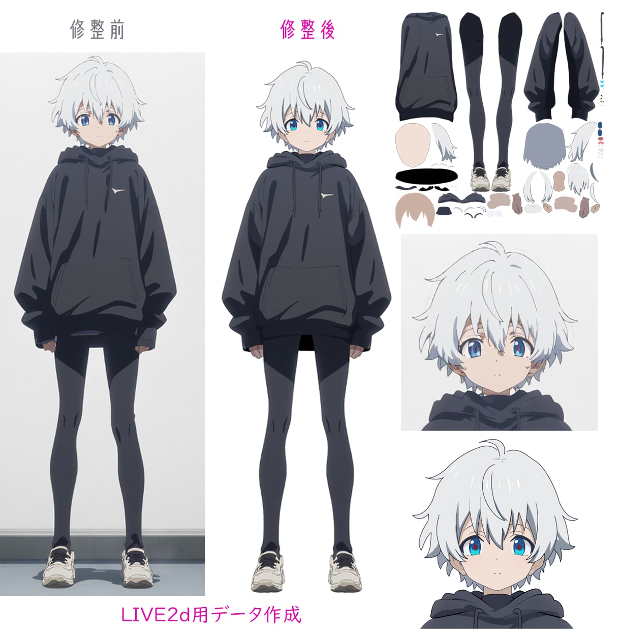 生成AIイラストをレタッチ＆加筆修正します 微細な修整から、まるで手描きイラストのようなクオリティまで イメージ10