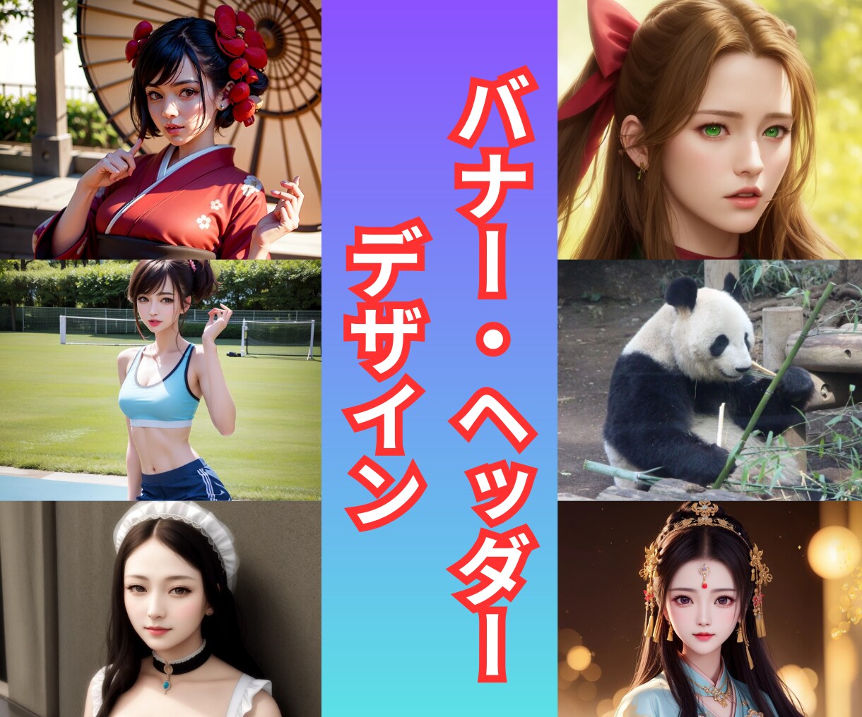注目を集める！集客強化ヘッダー＆バナー制作します 集客至上！売上UP+魅力的ヘッダー＆バナー制作で売上を加速 イメージ1