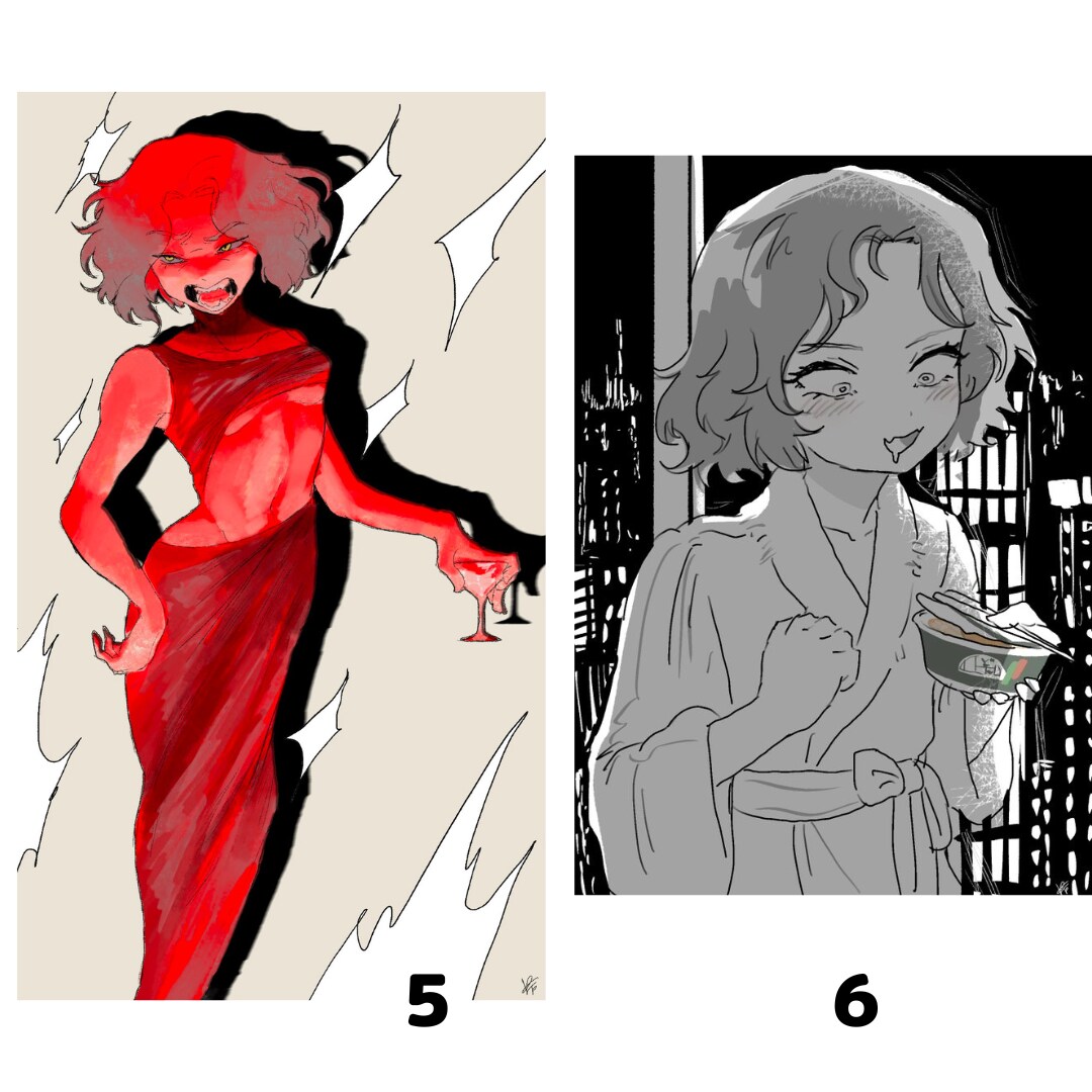 モデル依頼者限定・１枚絵イラスト作成します 〔 Vroid作成依頼者限定です〕 イメージ4