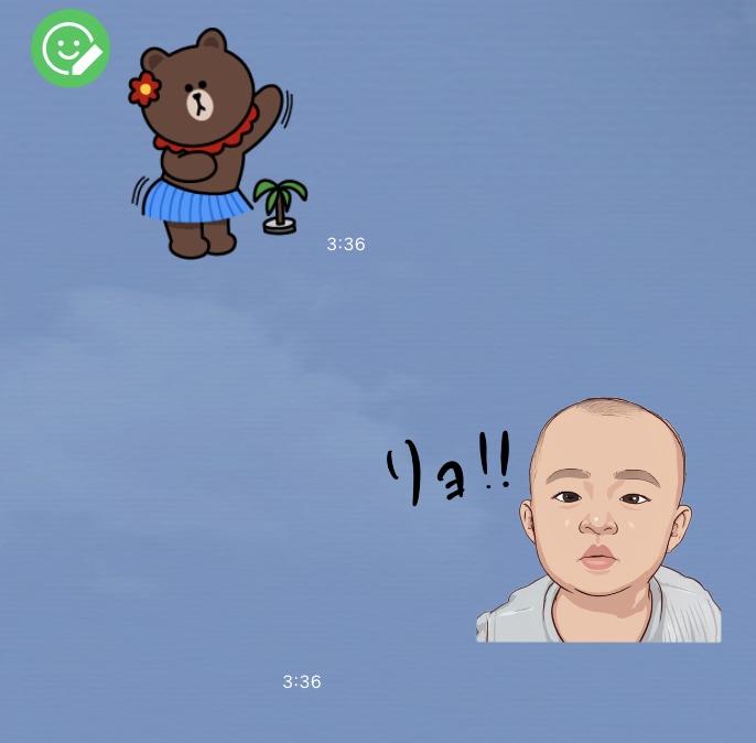 お子様のイラストLINEスタンプ作ります 写真を元にイラストを作成しオリジナルLINEスタンプを作成 イメージ10