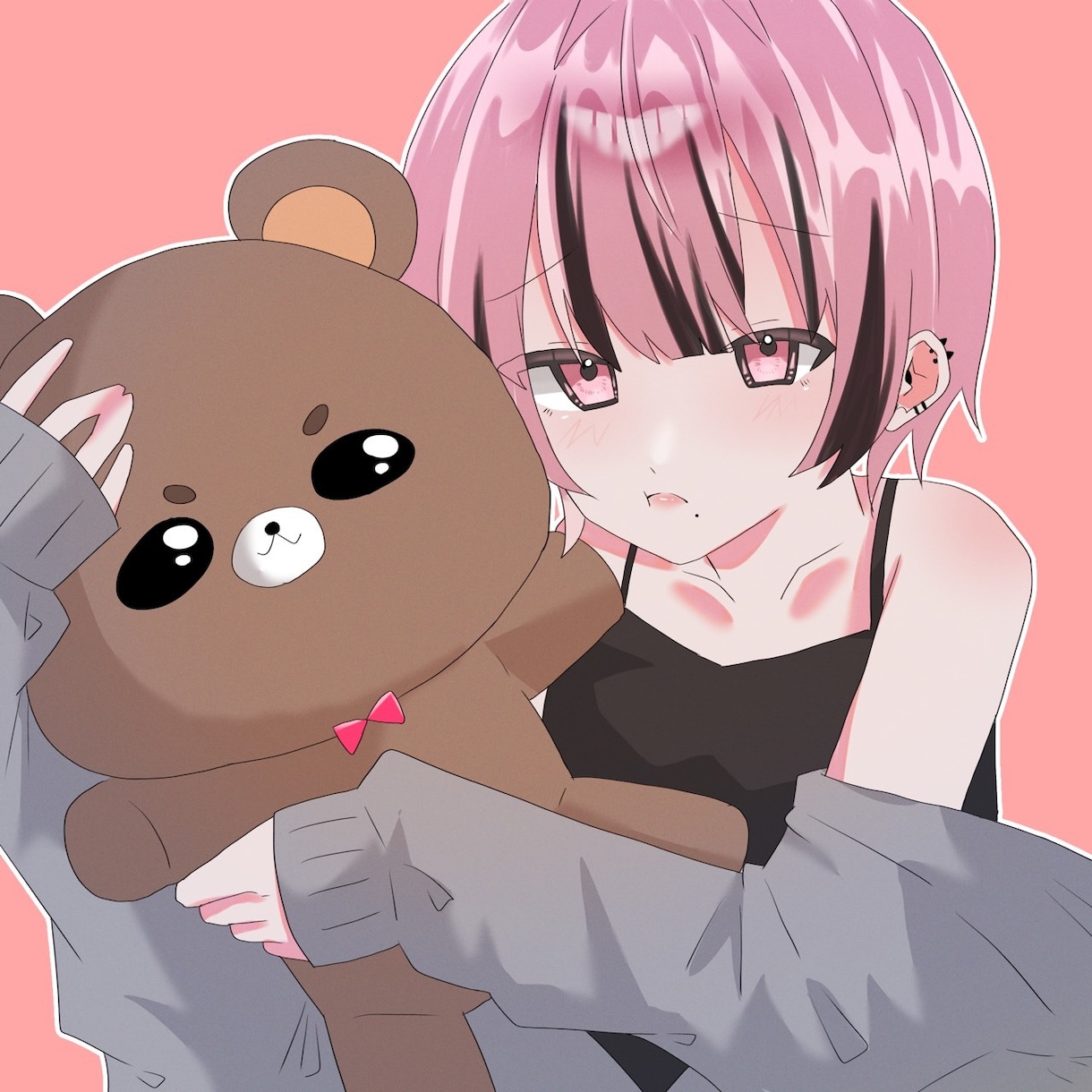 アイコンイラストお描きします SNSなどに使用するアイコンイラストをお描きします！ イメージ4