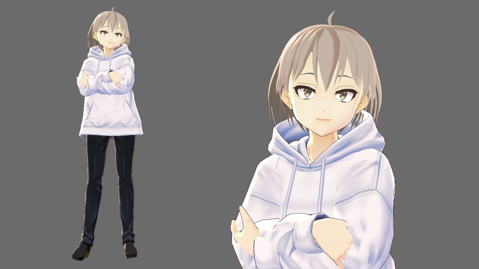 VRoidで再現度高めに3Dモデル化致します イラスト一枚から3Dデビュー！高品質なVRoidモデル！ イメージ8