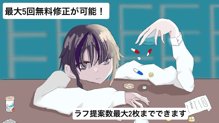 歌ってみたのサムネ描きます ボカロの歌ってみた中心に描きます！ イメージ3