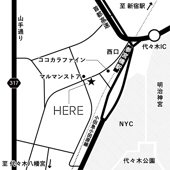 シンプルで伝わる◇印刷に強いモノクロ地図制作します 名刺・チラシ・ショップカード対応◇全国対応｜修正無制限 イメージ9