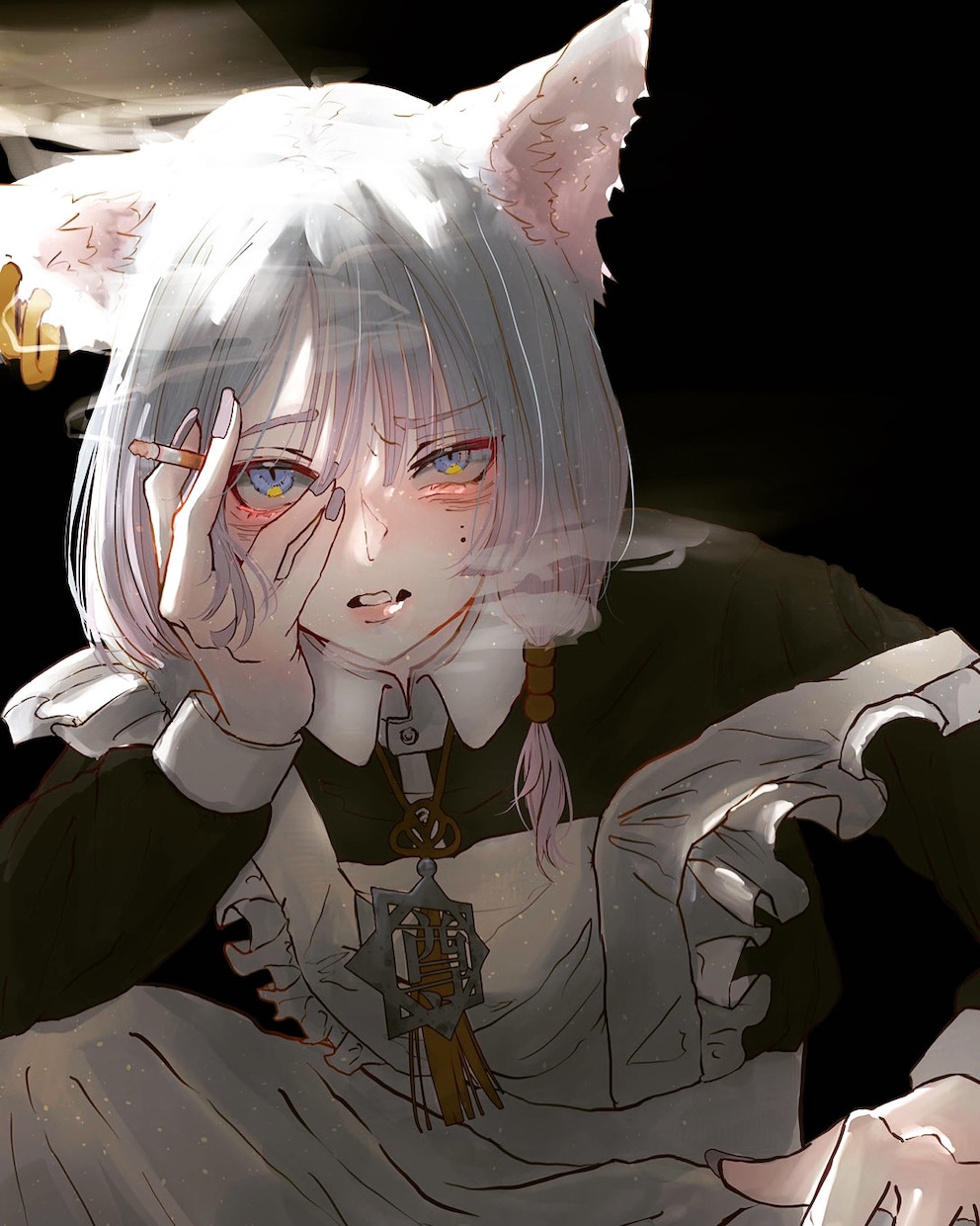 クールでかっこいい雰囲気のイラスト承ります 簡単テンプレ入力で納得の一枚を！ イメージ3