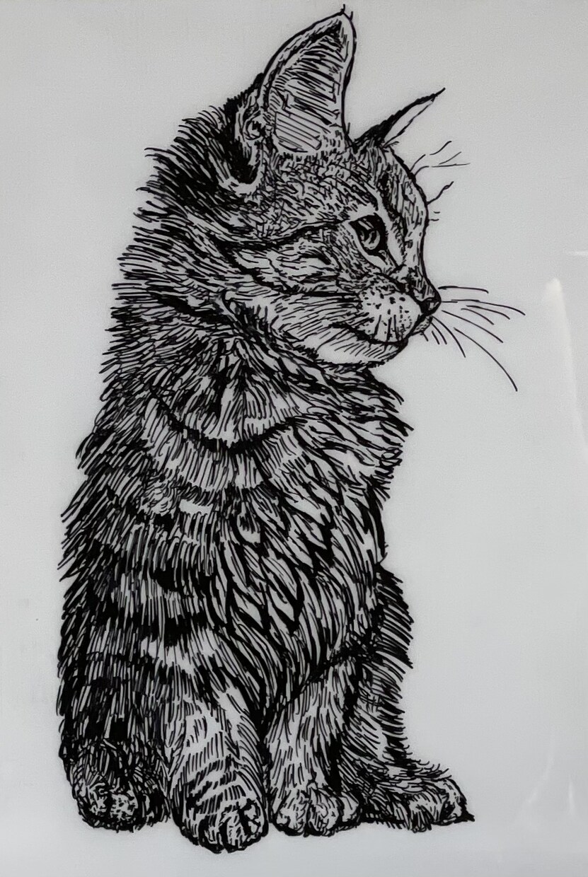 あなたのペットの写真からイラストを描きます キャッチーなコピーも併せて提供させて頂きます。 イメージ9