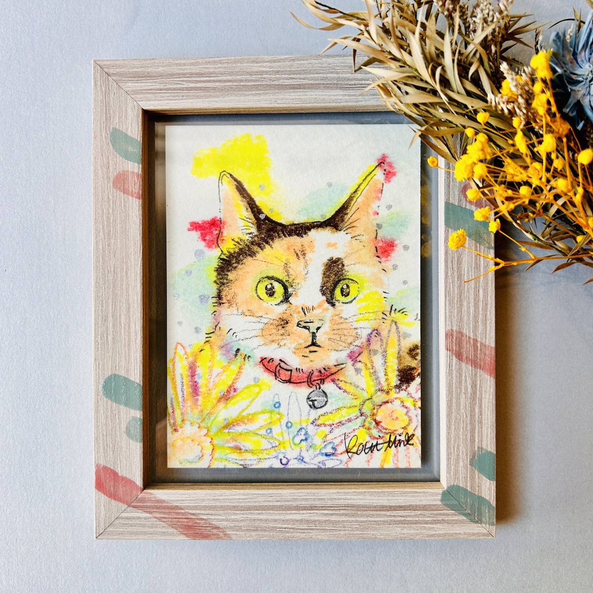 癒しと元気の”にじいろ”のペットの似顔絵を描きます 思い出やプレゼントにいかがですか♪ イメージ1