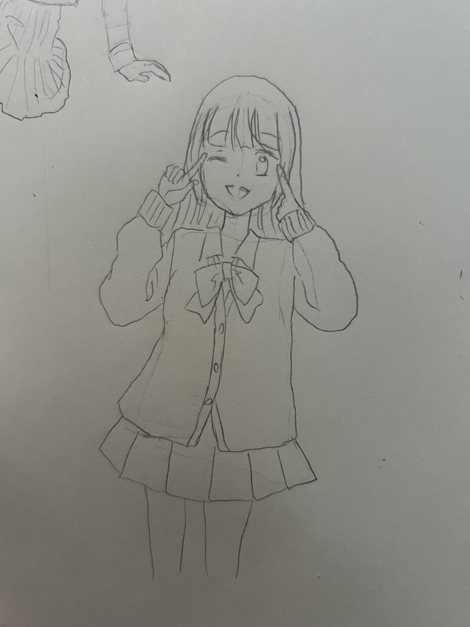 簡単なイラスト作成します 可愛いイラストに仕上げます！シャーペン画でよければ！ イメージ2