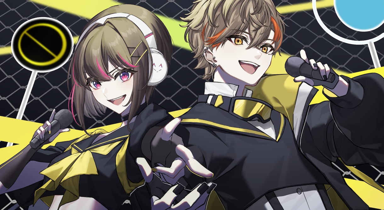 イラコン受賞歴あり！イラスト制作します ボカロ等のMVに必要なキャラクター素材や1枚絵を描きます イメージ7