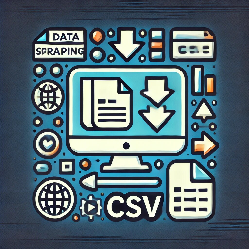 WEB上のデータをCSV化するツールを提供します 最短即日～/後々のトラブル対応◎/ログイン必要サイト◎ イメージ1