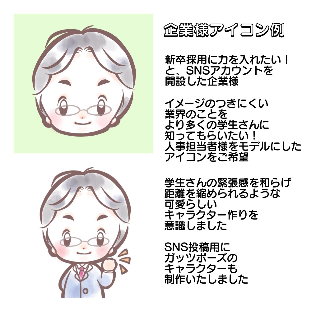 ほんわか可愛いデフォルメアイコンを制作します 先着10名様特別価格⭐︎SNSやブログ、副業にピッタリ！ イメージ6