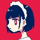 最速当日納品可！女の子の横顔アイコン描きます ドット絵調･カラフル･かわいい イメージ10