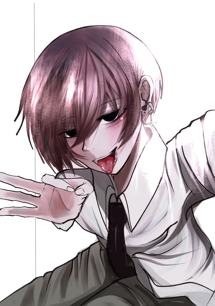 可愛いSNSアイコン描きます かわいい・病みかわ・中性的キャラなど幅広く描きます✨ イメージ2