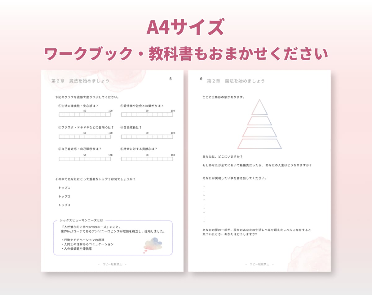 Canvaキャンバでおしゃれセミナー資料作成します 女性向け │ 親しみやすい雰囲気＆わかりやすいセミナーに イメージ6