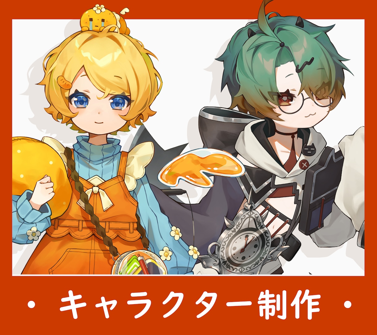立ち絵を制作いたします 細部までこだわる個性的なデザイン イメージ1