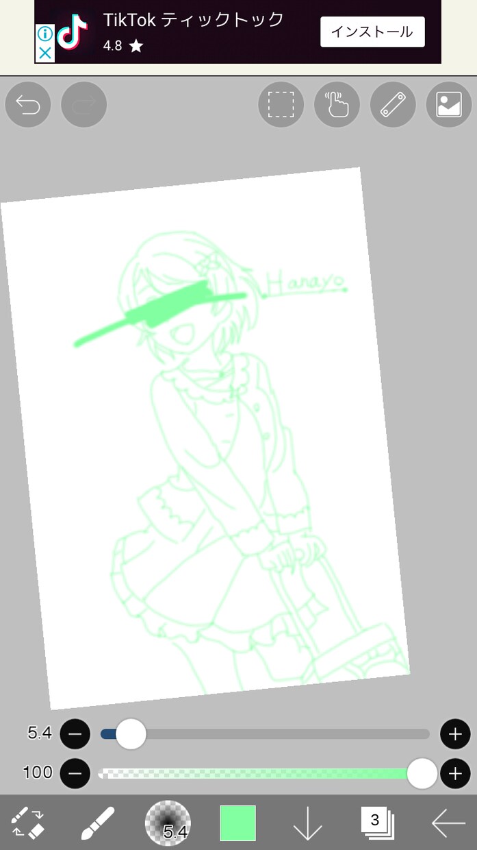 アニメキャラの希望イラストを描きます 基本白黒ですが指定して頂けましたら色を変えることができます。 イメージ3