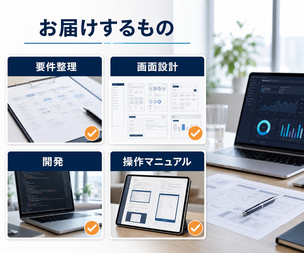 社内システム・業務Webアプリを開発します 予約・顧客・在庫管理を使いやすく イメージ7
