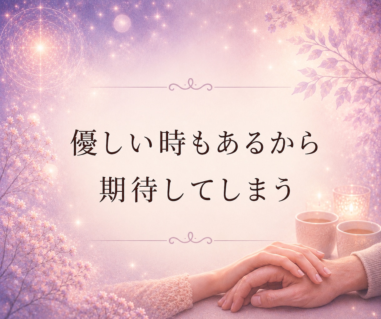 どうしたら上手くいく？彼の本音と今後を占います 好きと思うお気持ちに寄り添います。気持ちの整理と進み方 イメージ2