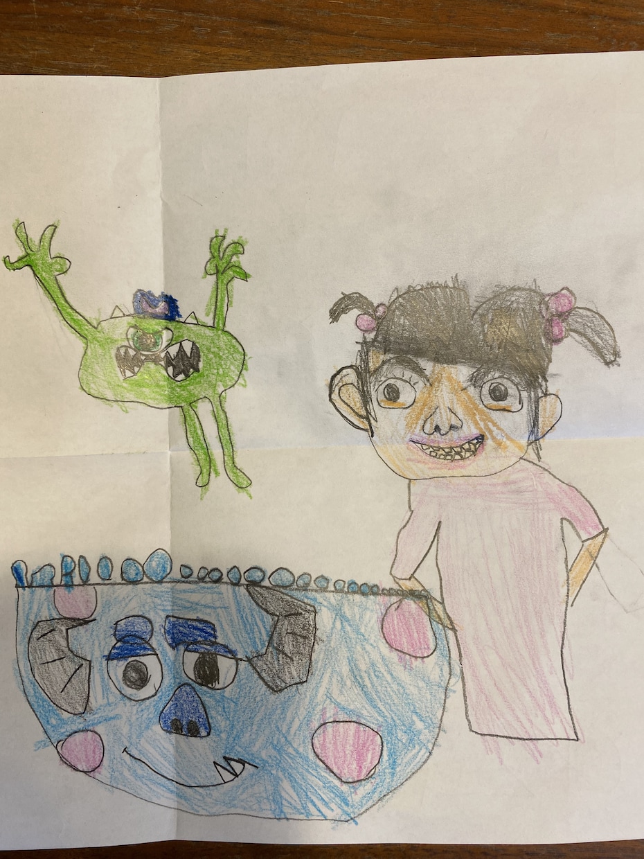 子どもが描いたイラストで心癒します 入選多数7歳の子どもの作品をお届けします イメージ6