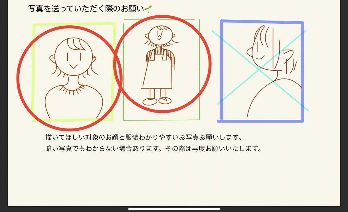 心温まるやさしい絵を贈ります 幸せが明日も明後日も続く似顔絵 イメージ4