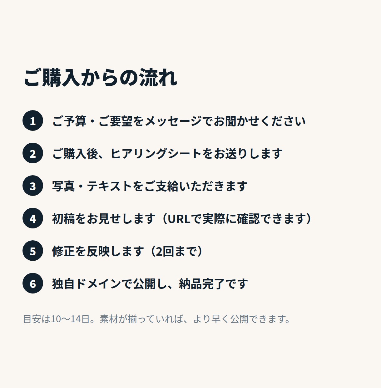 月額費用0円のホームページを制作します 公開後の維持費0円。アクセス解析の設置まで込みです イメージ5