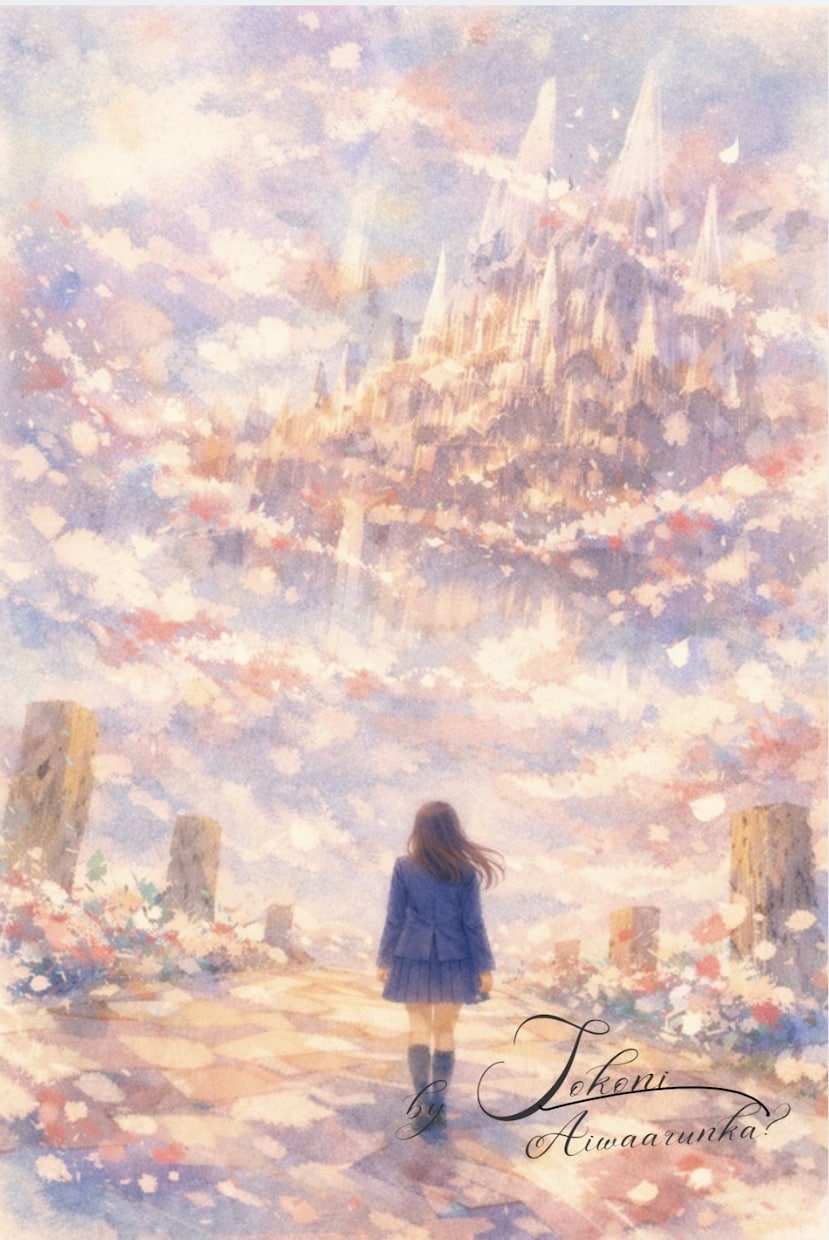 壮大なファンタジー・ノスタルジックアート作成します 商用利用可！幻想的な世界観を背景とイラスト一枚絵で表情します イメージ3