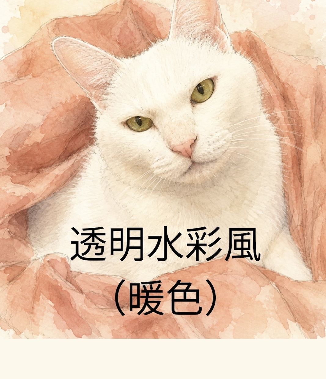 可愛いペットのお写真からデジタルアートを作成します デジタルデータ納品⭐︎画材選択可能(*´꒳`*) イメージ4