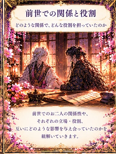 あなたとあの人の前世のご縁を霊視します 二人が共有した魂の記憶と、今のご縁の意味を紐解きます イメージ8
