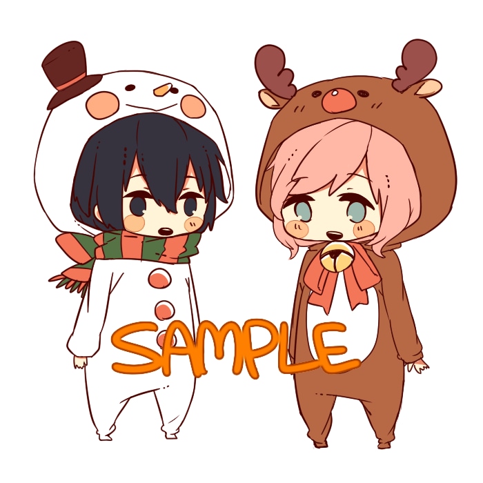 SNS等のアイコン描きます ＊ゆるかわオリジナルちびキャラアイコン描きます＊ イメージ2