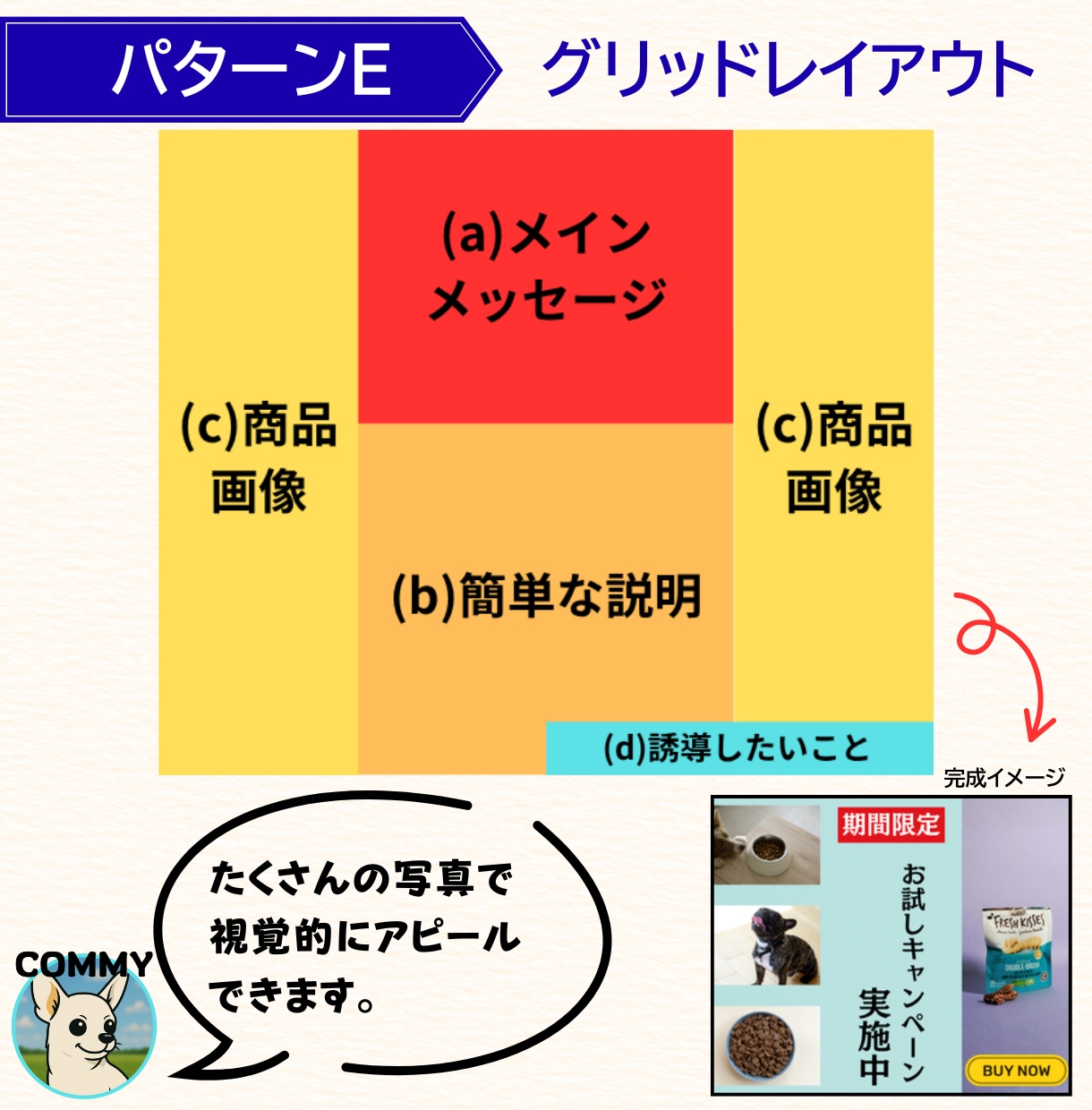 とにかく早くシンプルに！バナー画像を制作します ☆忙しい方のために考えた、とにかく手間を省いた新しいプラン☆ イメージ9