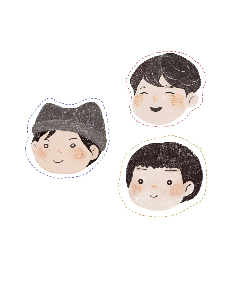 どんな年齢の方でも描けます クレヨンタッチで絵本のようなイラストを描きます イメージ2